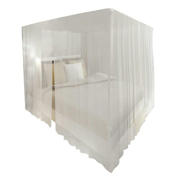 Berkfield Mosquito Net Bed Net Set Square 3 Openings 2 pcs
