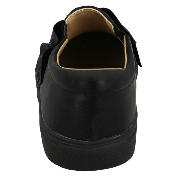 Spot On Girls Spot On Ruffle Vamp Flat Shoes