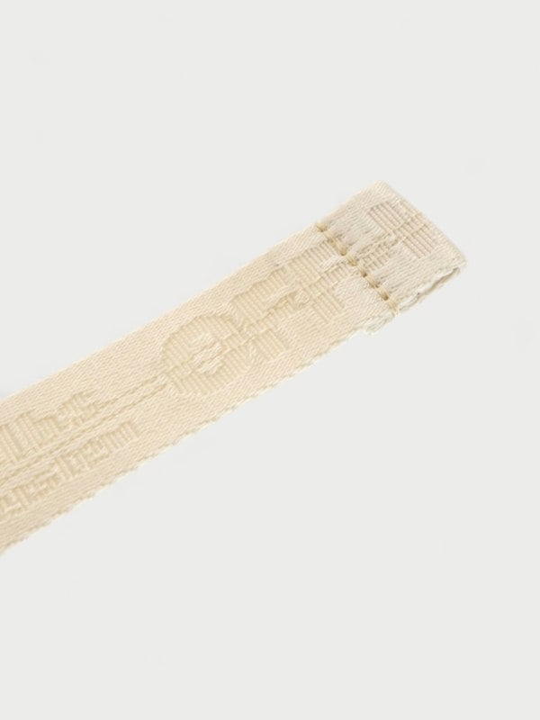 Off-White Women's Mini Industrial Belt White