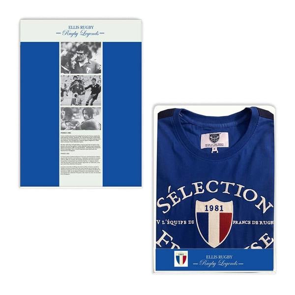 Ellis Rugby France Rugby T-Shirt 1981