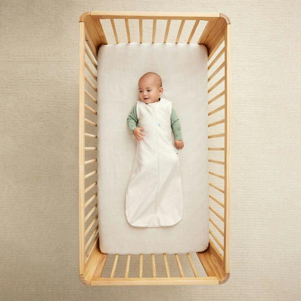 ergoPouch - Organic All Year Jersey Sleeping Bag - Oatmeal - 1.0 TOG