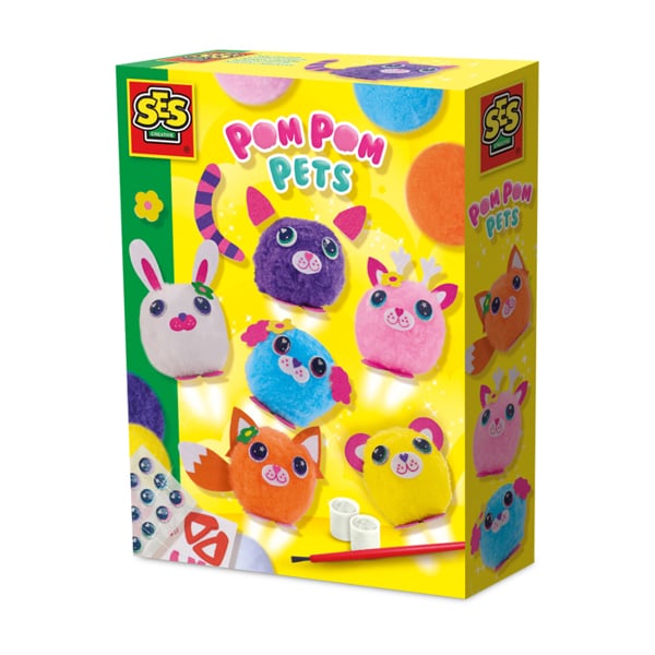 SES Creative Pom pom pets