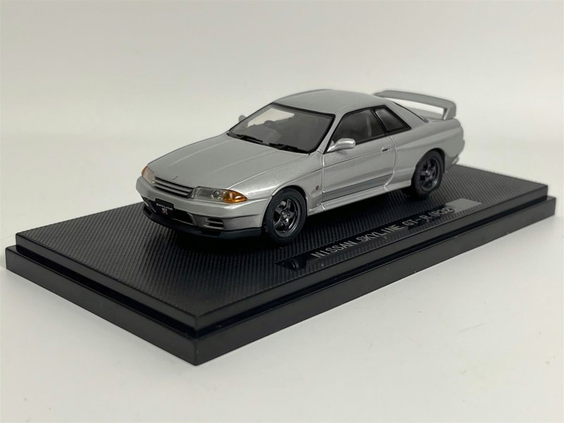 Ebbro Nissan Skyline GT R R32 Silver 1:43 Ebbro 761