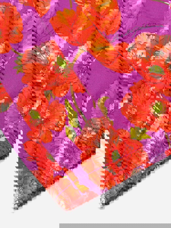 Dolce & Gabbana Kids Dolce & Gabbana Girls Cotton Poppy Print Shorts