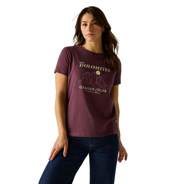 Regatta Womens/Ladies Filandra VX Dolomites T-Shirt - Fig - 