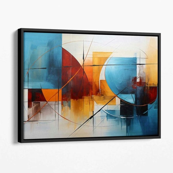 Artze Wall Art Abstract Art Print of Painting 'Congressional Unity" Canvas