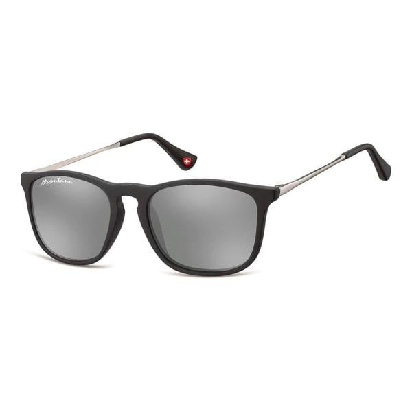 Montana Sunglasses CS72 Black Silver Revo Mirror