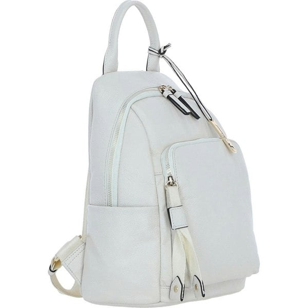 'Lusso Legato' Real Leather Backpack: X-37