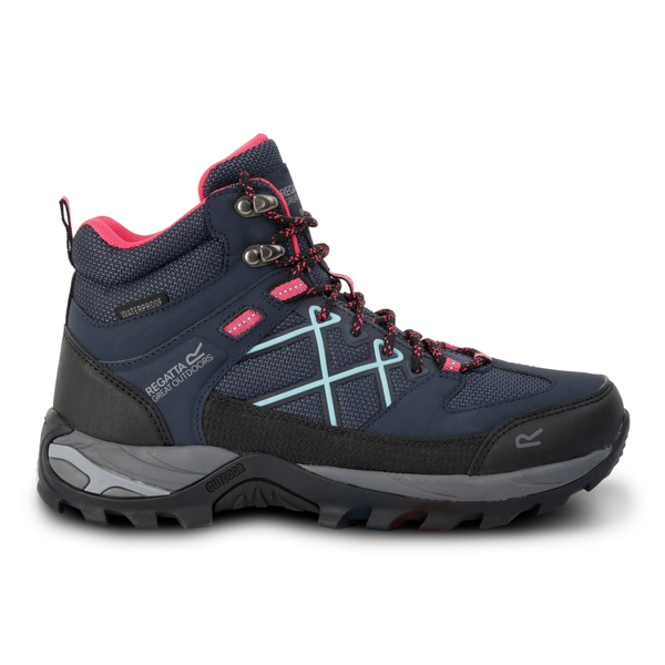 Regatta Women's Samaris III Walking Boots - Navy/Pink