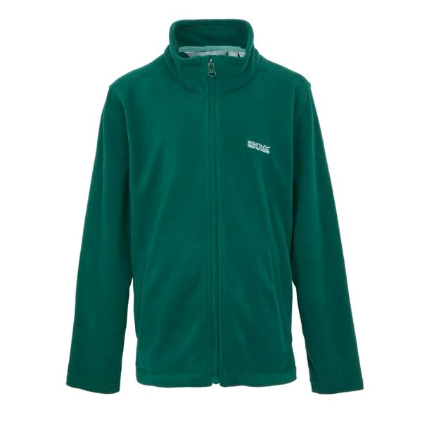 Regatta Great Outdoors Childrens/Kids King II Lightweight Full Zip Fleece Jacket - Rainforest