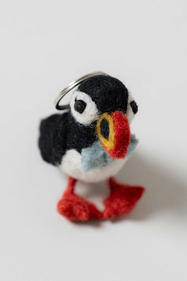 Lily & Me Puffin Felt Keyring Assorted