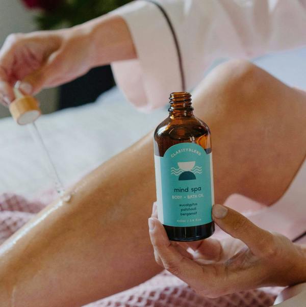 Clarity Blend The Mind Spa™ Large Personalised Aromatherapy Pamper Set