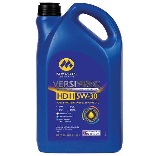 MORRIS HD11 5W-30 Fully Synthetic Engine Oil ACEA E6/E9 Volvo VDS-4.5