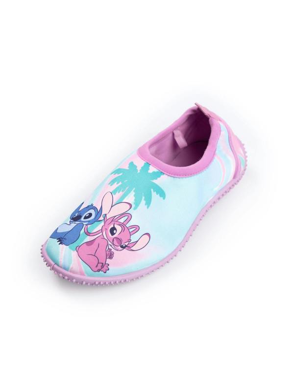 Lilo & Stitch Girls Pink Angel Aqua Shoes