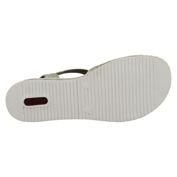 Rieker Ladies Rieker Wedge Heeled Sandals V3663
