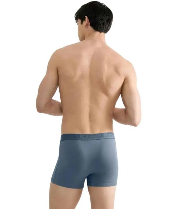 Sloggi 2-Pack SLG Base Modal Soft Boxer Trunks, Blue Combination