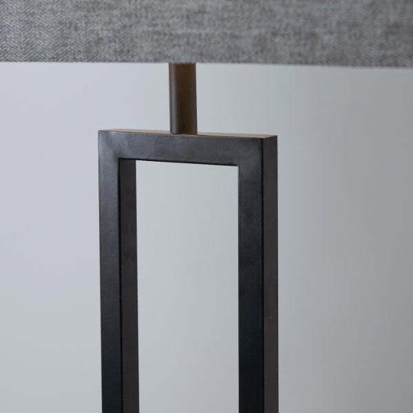 Pagazzi Lighting Walsten Black Floor Lamp
