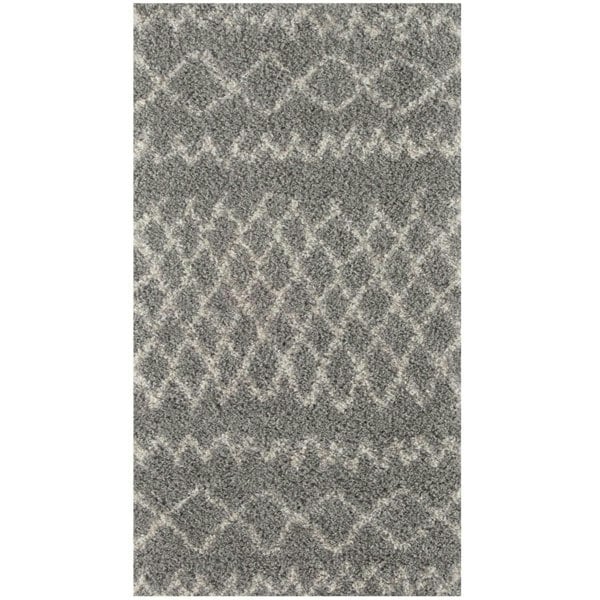 Moroccan-style thick shaggy rug 30 mm pile, non-shedding, pet-friendly
