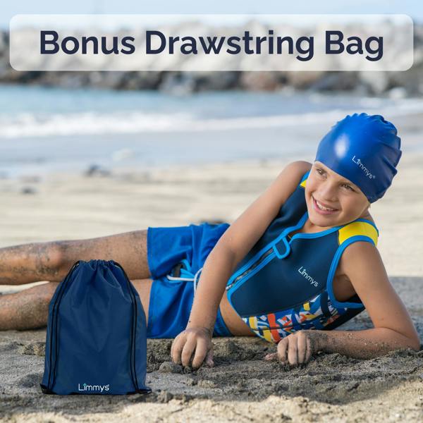 Limmys Premium Neoprene Swim Vest - Navy Blue