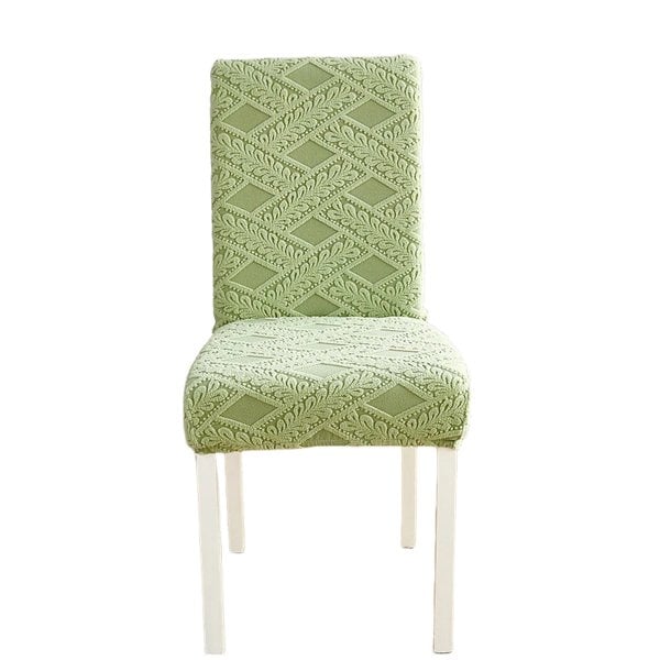 Anyseat Green Knitted Veins Elastic Chair Cover for Dining Room
