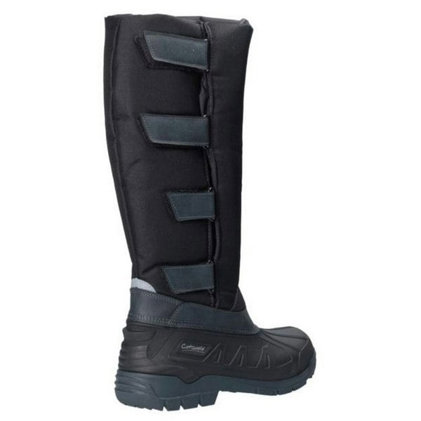 Cotswold Mens Kemble Knee High Wellington Boots - Black