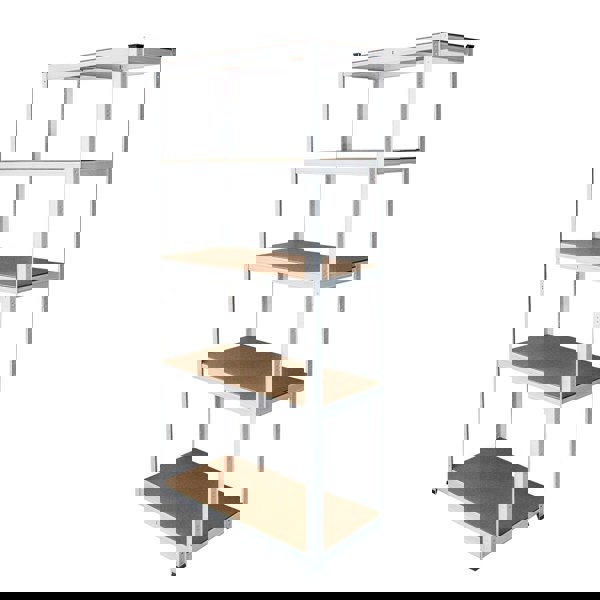 Monster Racking 3 x E-Rax White Metal Racking Units