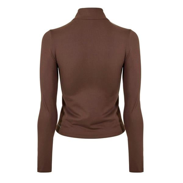 Puma Womens/Ladies Half Zip Fleece Top - Espresso Brown - 