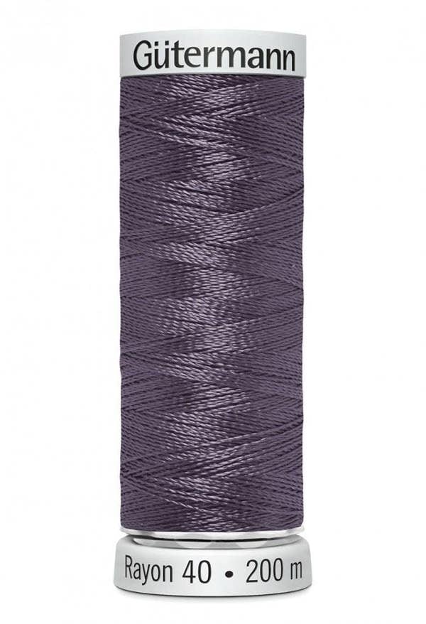 Gutermann No 40 Sulky Rayon Embroidery Thread 200m Rayon Thread Suitable For Embroidery