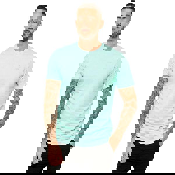 Enzo Mens Crew Neck T-Shirt - Mineral Green