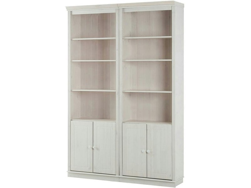 Dorel Home Anita Wall Unit A white lacquer
