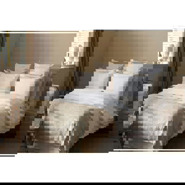 Belledorm Waffle Weave Cotton Cover Set - White