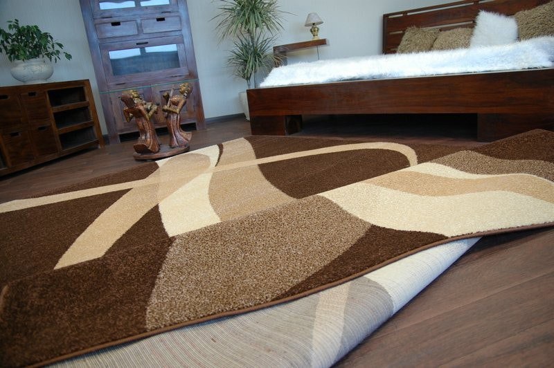 RugsX Karmel Brown Rug