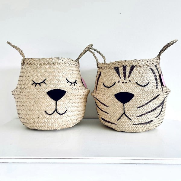 Natural Tiger Basket - Large - Bellybambino