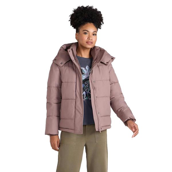 Animal Womens/Ladies Maeve Puffer Jacket - Taupe - 