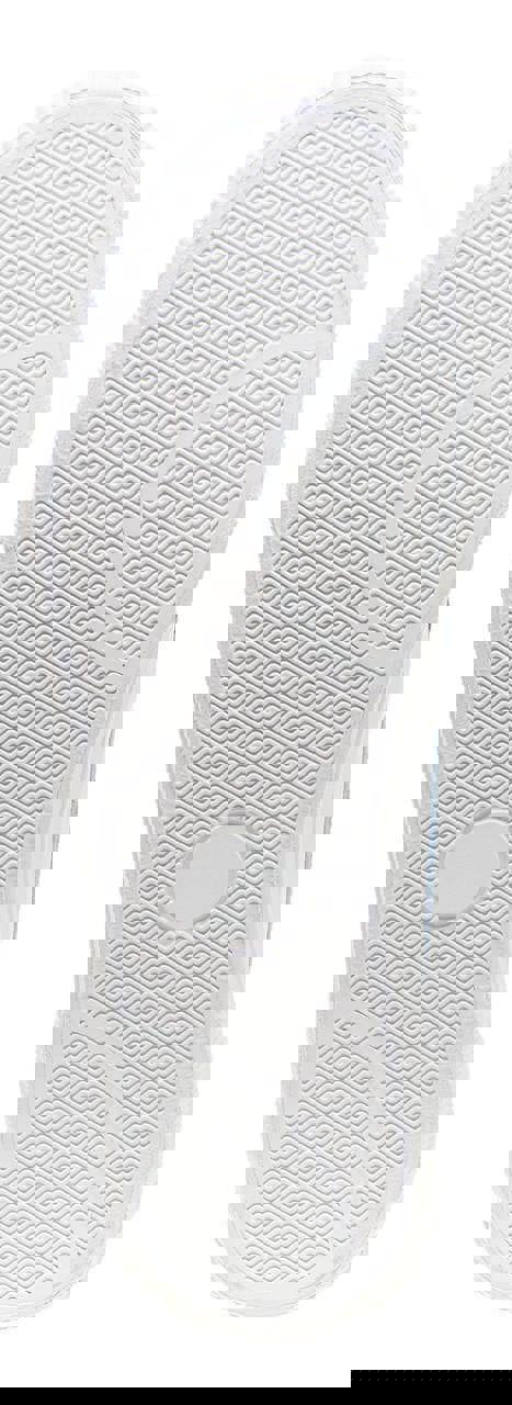 Rocket Dog Cheeryful Womens Slip On Casual Trainers Shoe, view of the plain white outsole showing textured pattern for traction.