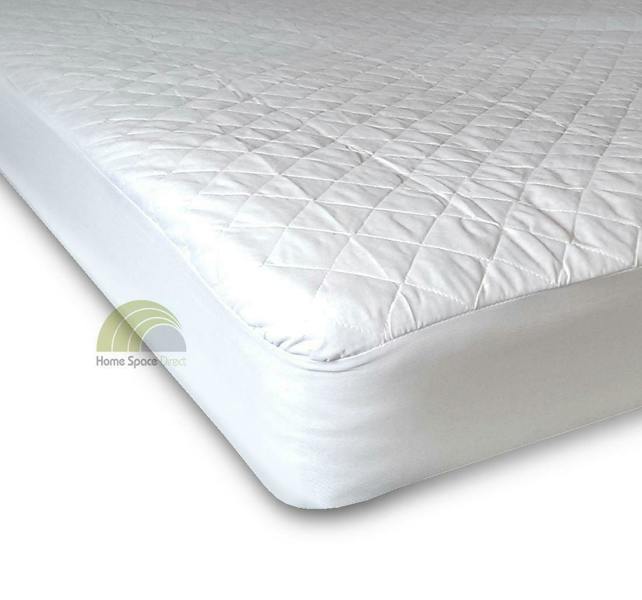 HomeSpace Direct Egyptian Cotton T-200 Quilted 16" Mattress & Pillow Protector