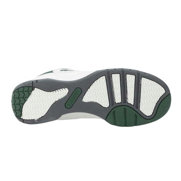 Lacoste Mens 96 Leather Flat Trainers - Off White - 