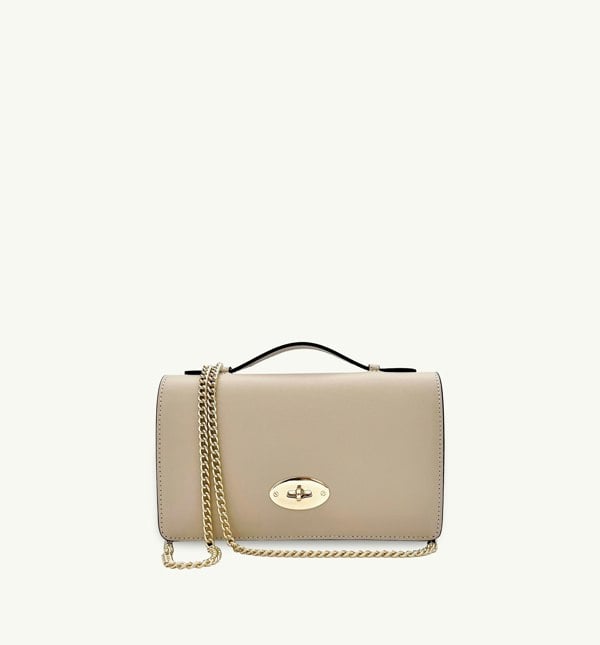 Apatchy London The Amelia Oat Leather Bag