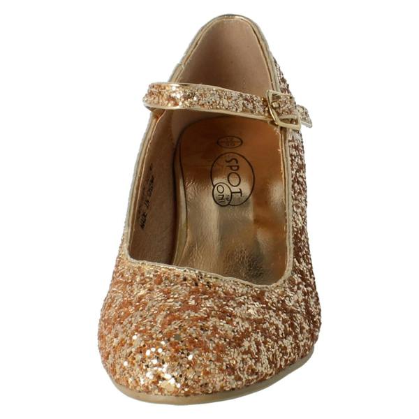 Spot On Girls Spot On Mary Jane Heeled Shoes H3091