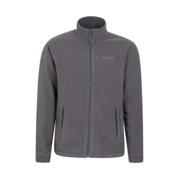 Mountain Warehouse Mens Bernard II Windproof Fleece Jacket - Grey