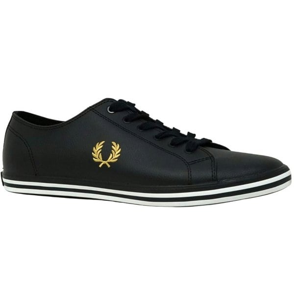 Fred Perry Kingston Leather Men's Trainers - Black