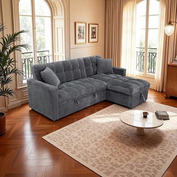 Modena 2480 Jumbo Cord Grey