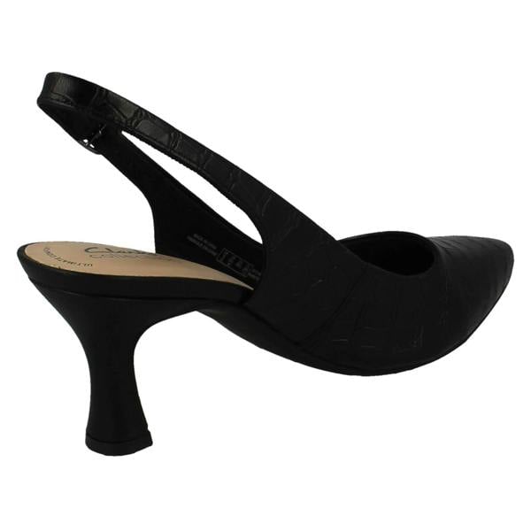 Clarks Ladies Clarks Buckle Fastening Slingback Shoes Kataleyna Step