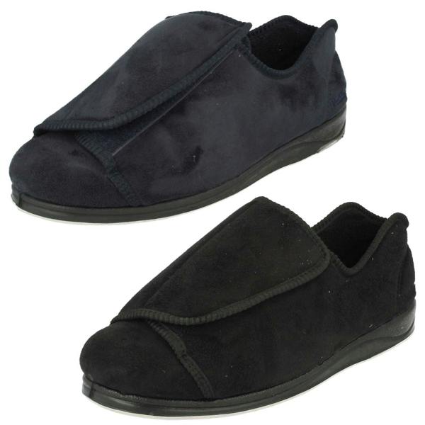 Padders Mens Padders Extra Wide Fitting Slippers Peter