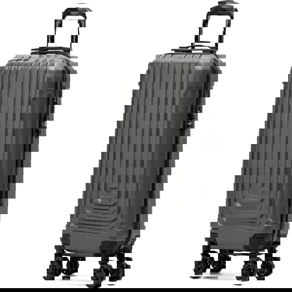 Flight Knight 55x35x20cm Cabin Carry Bag Hard Shell Suitcase 100+ Airline Approved