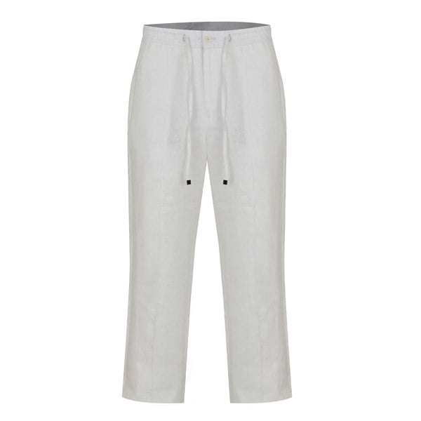 Hugo Linen Drawstring Trousers