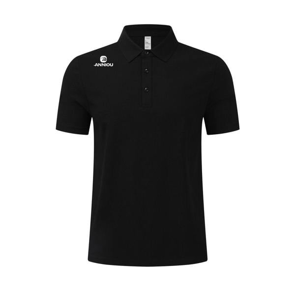 Anniou UPF 50+ Women's Golf Polo Shirt - Black