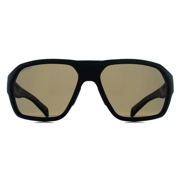 Smith Sunglasses Deckboss 003 L7 Matte Black Chromapop Green Polarized