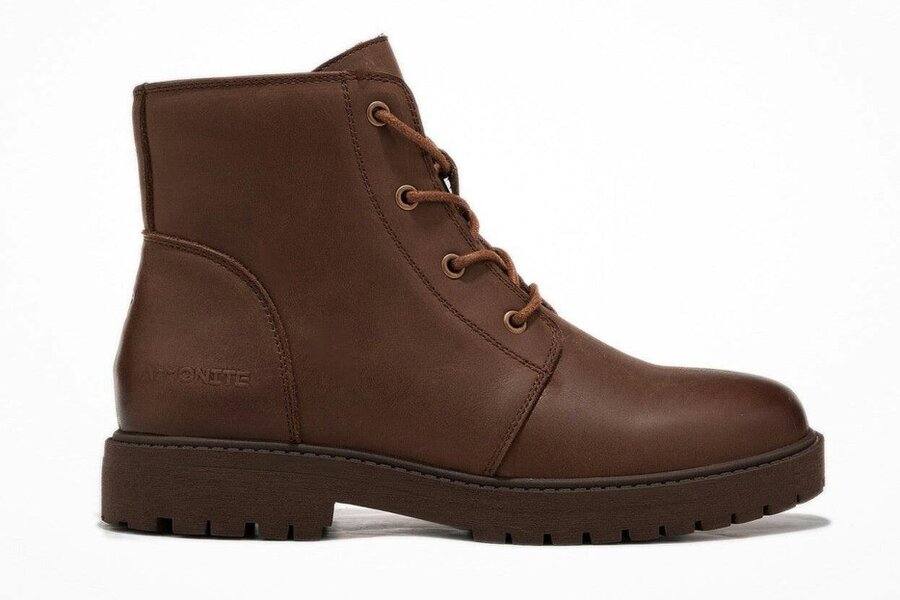 AMMONITE Women's Water-Resistant Portland Boots | Brown