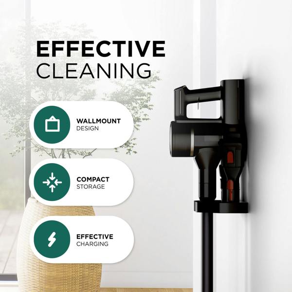 DMD Collective Cordless Stick Vacuum Cleaner with HEPA Filter & LED Brush